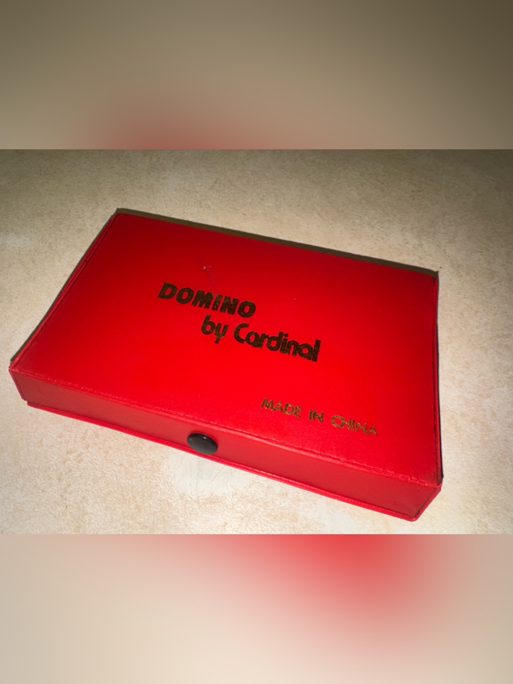 DOMINO by Cardinal Red Game Box - Picture 4 of 4